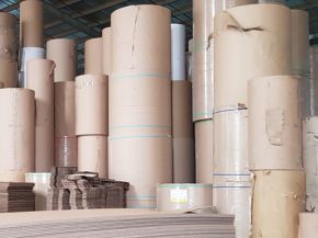 Giấy cuộn sóng 2 lớp